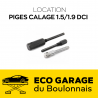 Location piges de calage 1.5/1.9dCi